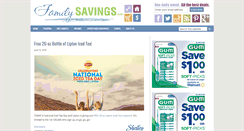 Desktop Screenshot of familysavings.com